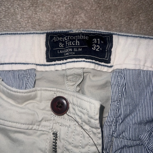 Abercrombie off white chinos - Picture 2 of 2